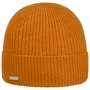 Sporty Cashmere Hat with Cuff by Seeberger orange