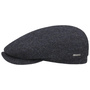 Belfast Classic Wool Flat Cap by Stetson black-blue