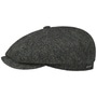 Hatteras Classic Wool Flat Cap by Stetson grey-black