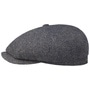 Hatteras Classic Wool Flat Cap by Stetson blue-grey