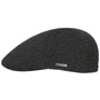 Texas Wool Gatsby Cap by Stetson anthracite