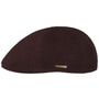 Texas Wool Gatsby Cap by Stetson bordeaux