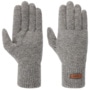 Haakon Lambswool Gloves by Barts grey