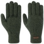 Haakon Lambswool Gloves by Barts olive
