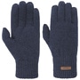Haakon Lambswool Gloves by Barts navy