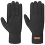 Haakon Lambswool Gloves by Barts black