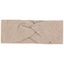 Headband with Cashmere by Roeckl oatmeal