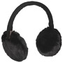Plush Faux Fur Ear Warmers by Barts black