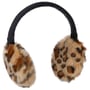 Plush Faux Fur Leo Ear Warmers by Barts beige