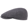 Belfast Linen Summer Flat Cap by Stetson grey