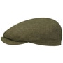 Belfast Linen Summer Flat Cap by Stetson olive