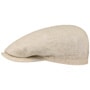 Belfast Linen Summer Flat Cap by Stetson oatmeal