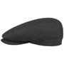 Belfast Linen Summer Flat Cap by Stetson black