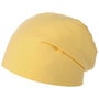 Pastel Oversize Jersey Knit Hat yellow