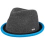 Boston Player Hat by Chillouts grey-blue