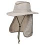 Outdoor Hat with Neck Protection by Conner beige