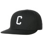 C Letter Snapback Cap black