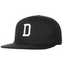 D Letter Snapback Cap black