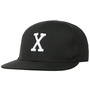 X Letter Snapback Cap black