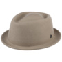 Blank Pork Pie Felt Hat by Lierys beige