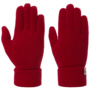 Knit Gloves with Cashmere by Roeckl dark red