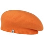 Beret with Cashmere by Roeckl orange