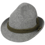 Classic Dreispitz Wool Felt Hat by Lipodo grey-olive