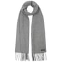 Cashmink Uni Fringed Scarf by Fraas light grey