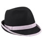 Bavarian Hat with Edelweiss Trim lilac