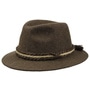 Traditional Tyrolean Wool Felt Hat brown