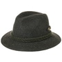 Traditional Hat with Decorative Buttons anthracite