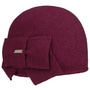Litika Milled Wool Hat Loop by Seeberger raspberry