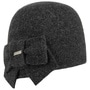 Litika Milled Wool Hat Loop by Seeberger anthracite