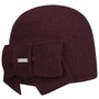 Litika Milled Wool Hat Loop by Seeberger bordeaux