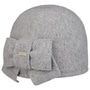Litika Milled Wool Hat Loop by Seeberger light grey