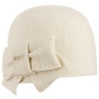 Litika Milled Wool Hat Loop by Seeberger cream white