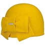 Litika Milled Wool Hat Loop by Seeberger yellow