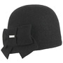 Litika Milled Wool Hat Loop by Seeberger black