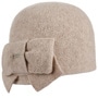 Litika Milled Wool Hat Loop by Seeberger beige-mottled