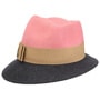 Asym Twotone Wool Felt Hat by Lierys old rose-navy