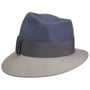 Asym Twotone Wool Felt Hat by Lierys blue-grey