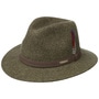Powell Traveller Felt Hat by Stetson olive-mottled
