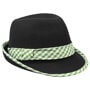 Women´s Tyrolean Hat with Checked Band green