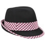 Women´s Tyrolean Hat with Checked Band pink