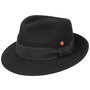 Manuel Fedora Hat by Mayser black