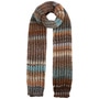 Jasila Knit Scarf by Lierys brown-blue