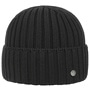 Merino Rib Knit Hat by Lierys black