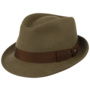Classic Wool Trilby Hat by Lierys olive