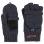 Haakon Boys Fingerless Gloves by Barts blue