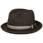 Salemo Player Pie Hat by Bailey 1922 dark brown